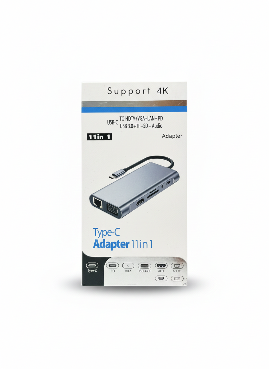 TYPE C ADAPTER 11 IN 1