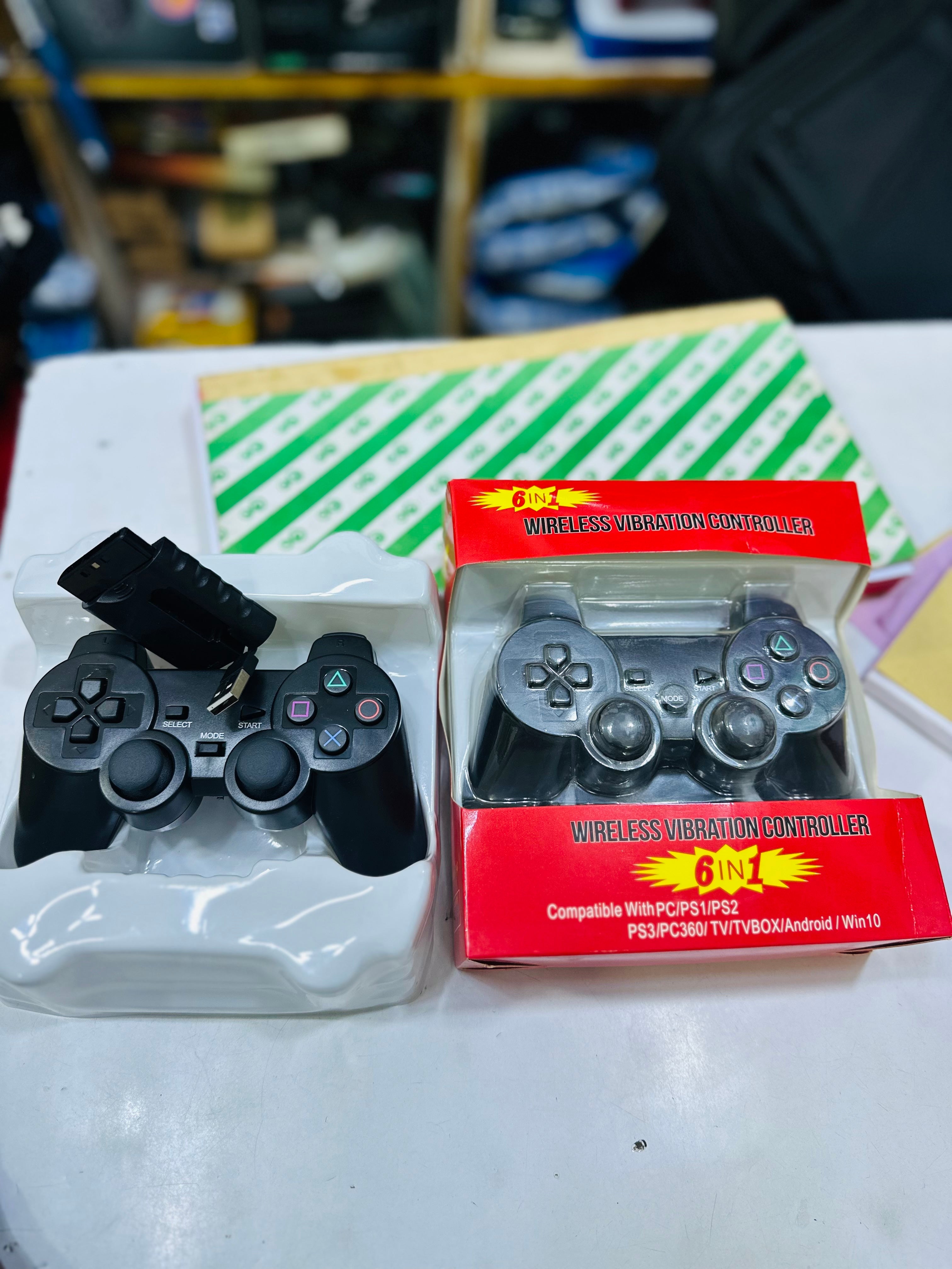 WIRELESS VIBRATION CONTROLLER 6-IN-1