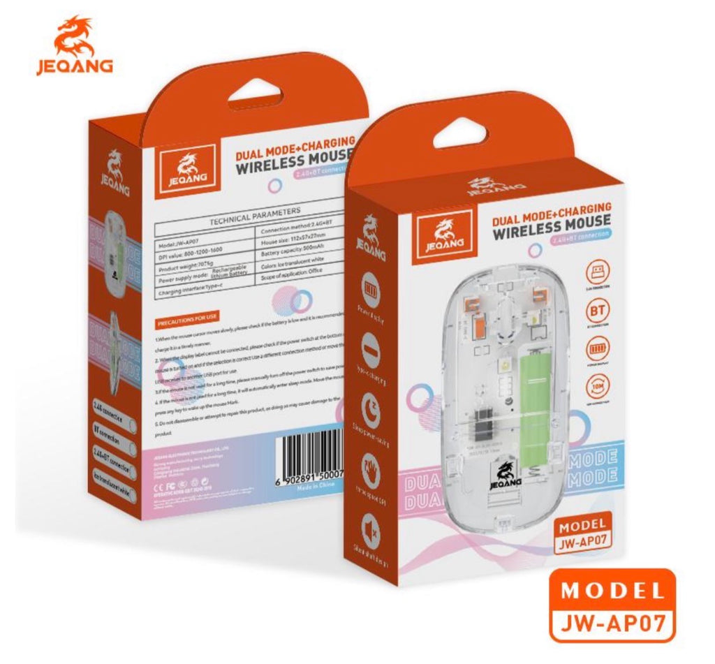 DUAL MODE+ CHARGING WIRELESS MOUSE